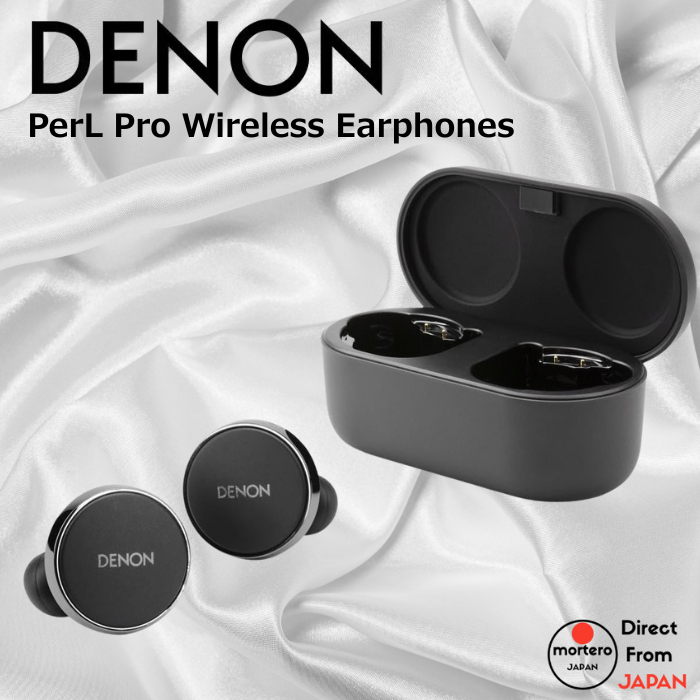 Denon PerL Pro Wireless Earphones Black AH-C15PL Bluetooth Noise