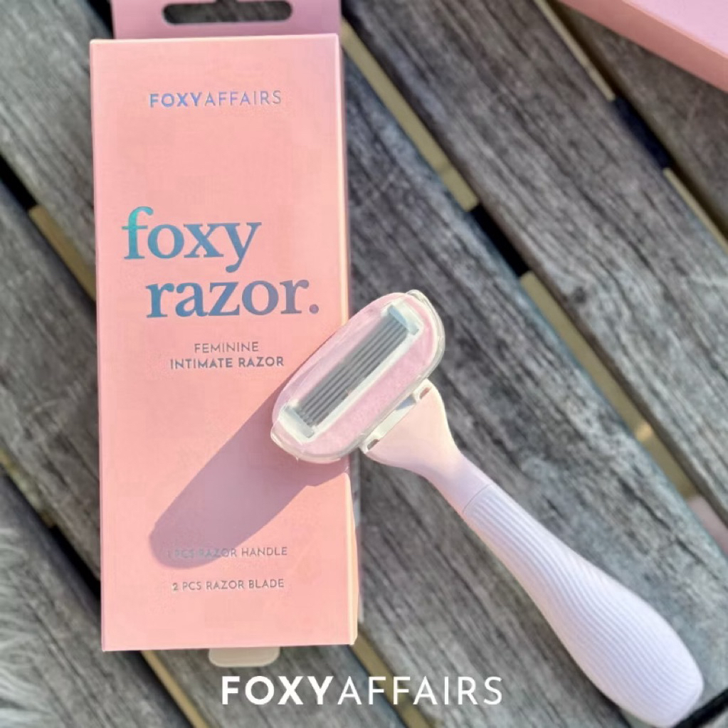 FOXYAFFAIRS Foxy Razor - Intimate 5-Blade Women's Razor, Bikini Line ...