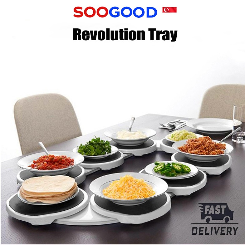 Rotating Tray Tabletop 360 for Party Dining Table Rotating Tray Easy ...