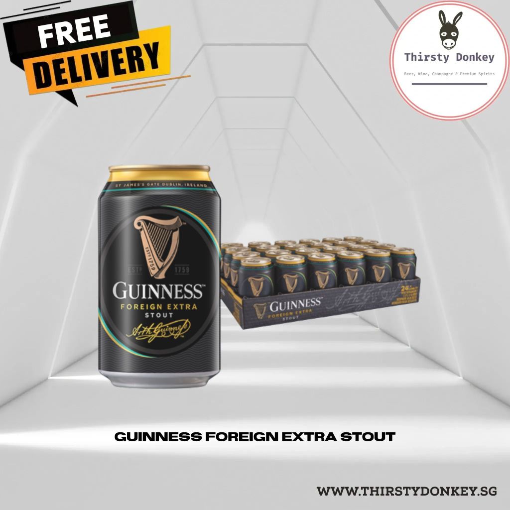 Guinness Foreign Extra Stout - 320ml x 24 cans (BBD: 09/2026) | Shopee ...