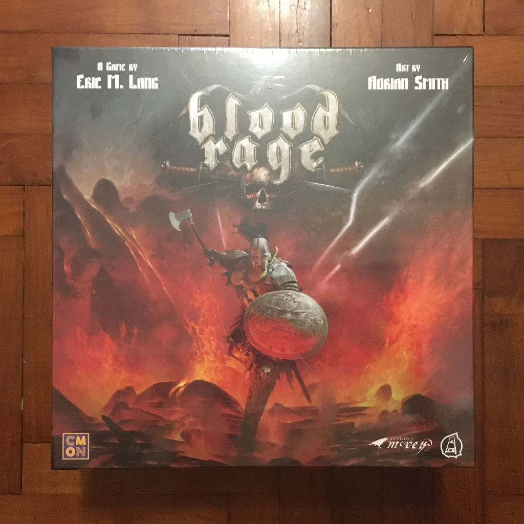 Blood Rage board game (GUARANTEED GENUINE, $17 off for Self Collection ...