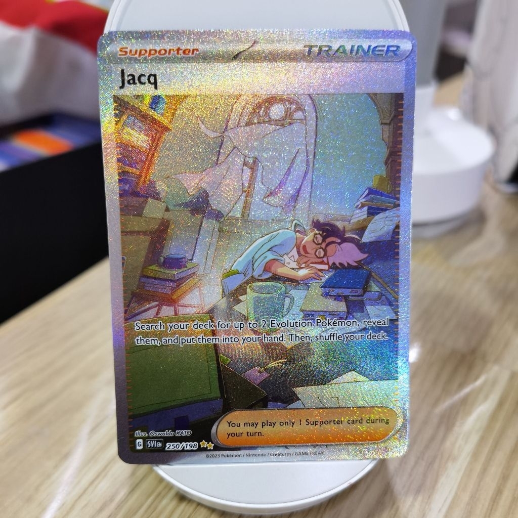 Jacq - 250/198 - Special Illustration Rare Scarlet & Violet (Base Set)  Singles Pokemon TCG Trading Card Game | Shopee Singapore