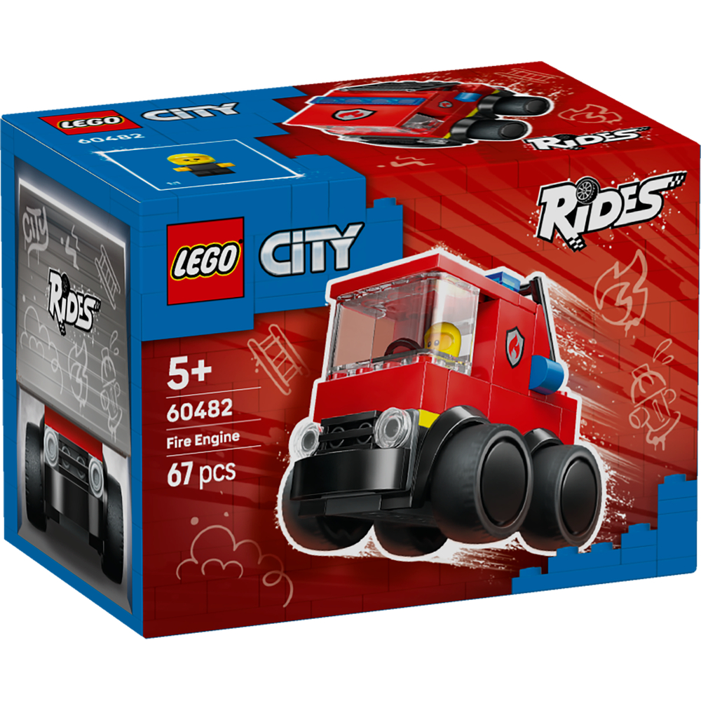 LEGO City Brick Rides 60482 Rides – Fire Truck | Shopee Singapore