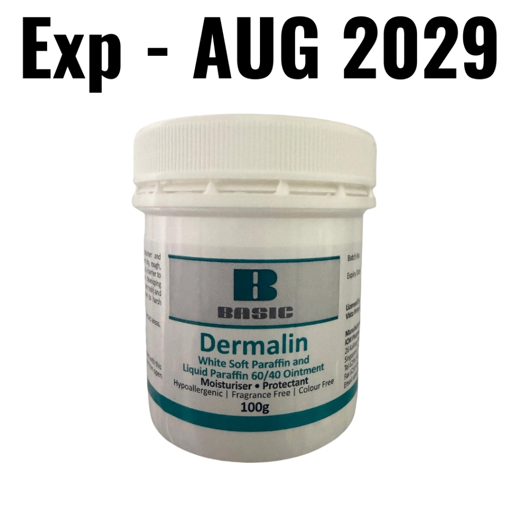 Dermalin 60/40 Paraffin Ointment – Intensive Hydration for Dry ...