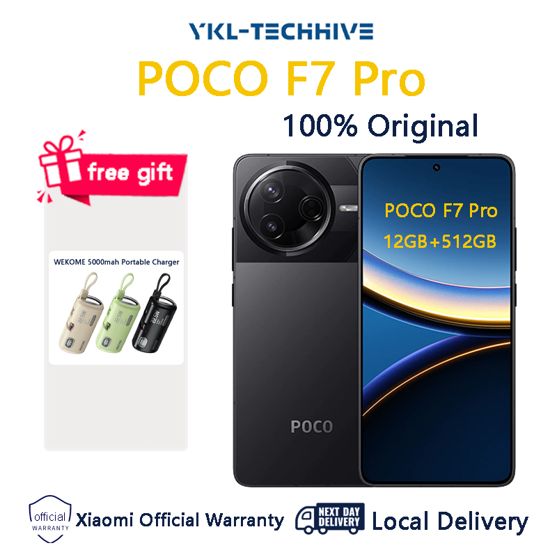Xiaomi POCO F7 Pro Smartphone,12GB+512G,Flagship Snapdragon® 8 Gen