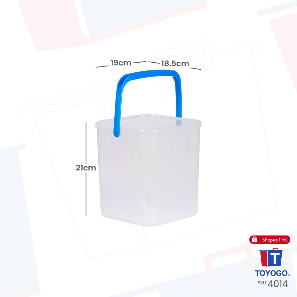 TOYOGO Multi-Purpose Handy Container Box with Lid | Home Storage ...