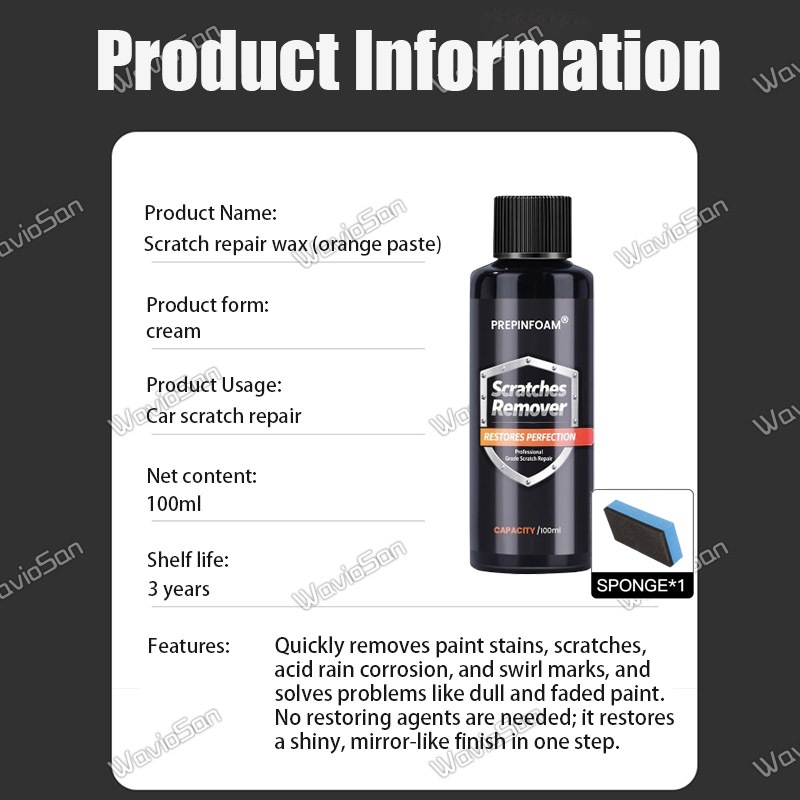 Product image Restore to new-car！BS Car scratch remover Car scratch repair kit Plastic scratch remover Instant easy scratch fix Car polishing wax Scratch remover car Car polish Scratch remover Car polish scratch remove Car paint touch up 8