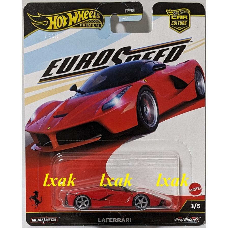 2025 Mattel Hot Wheels LaFerrari Euro Speed Car Culture 3/5 LA Ferrari