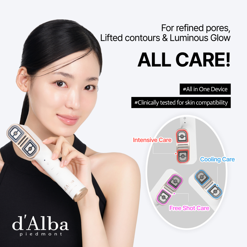 d'Alba Official] Allthera Double Shot Beauty Device | Shopee Singapore