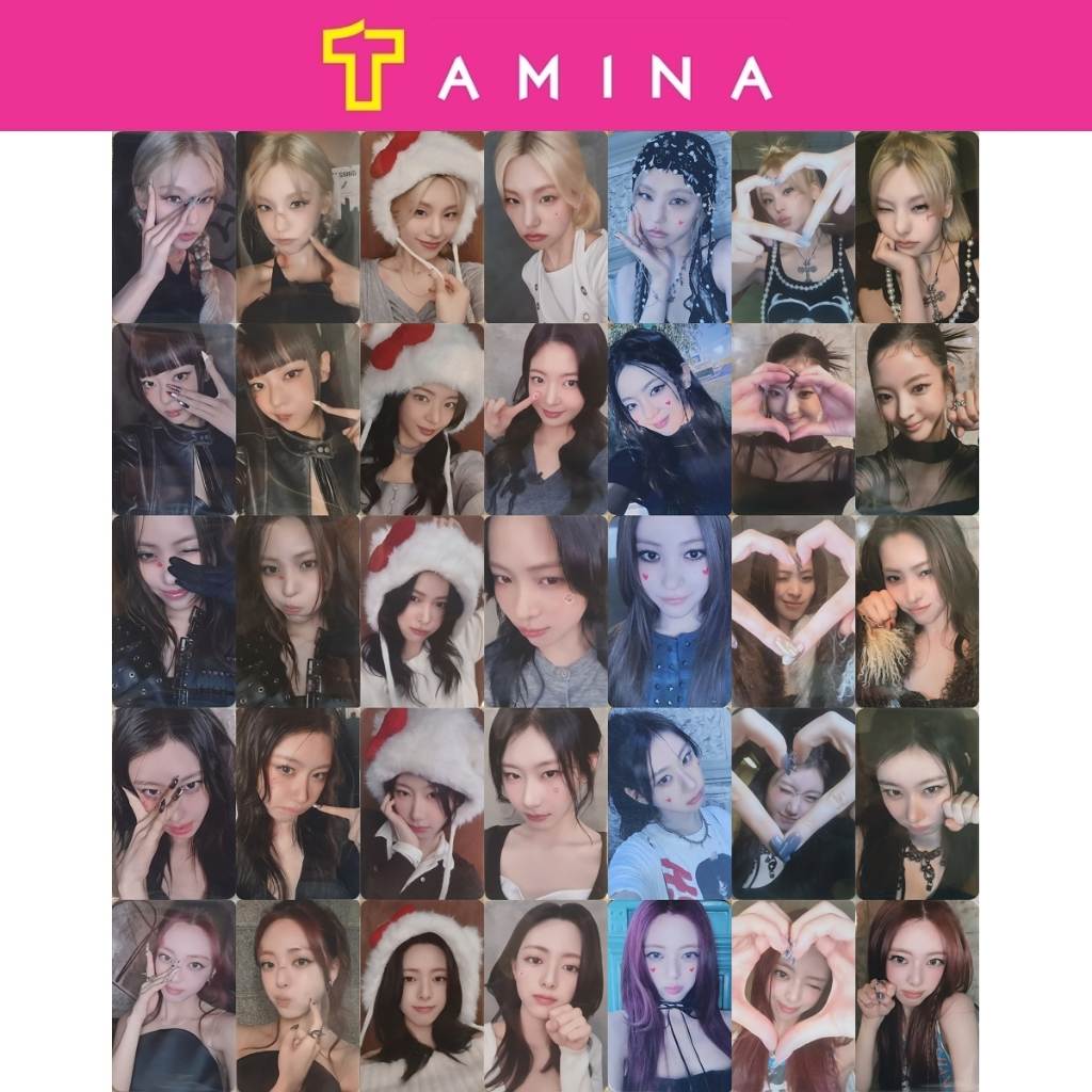 ITZY Mini Album Tunnel Vision POB Photocard | Shopee Singapore