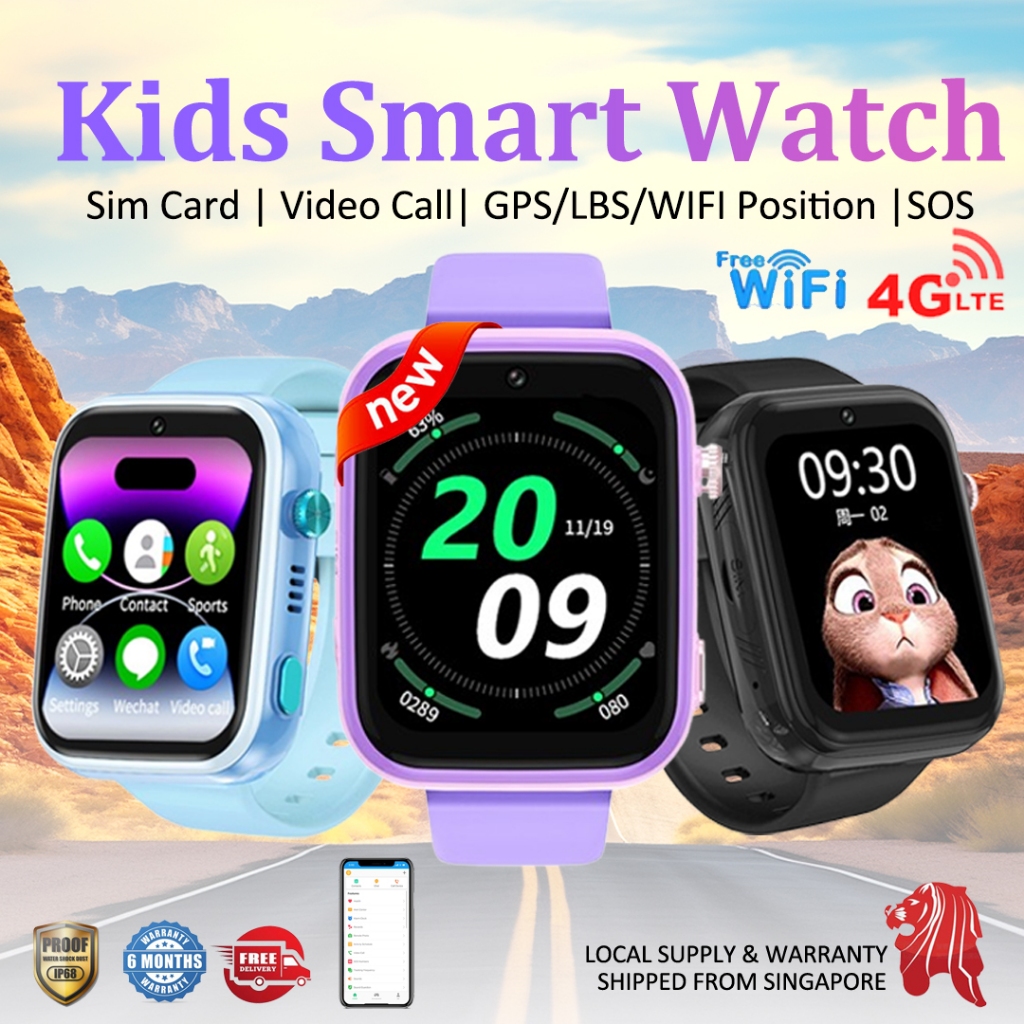 【Kidi Go Watch】Kids Smart Watch With Camera GPS Tracker Phone With SIM ...