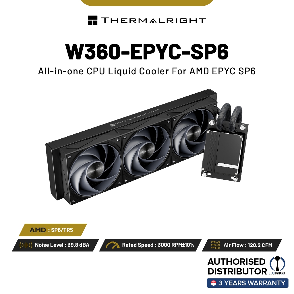 Thermalright W360 AIO for EPYC SP6 TR5 AIO CPU Cooler | Shopee Singapore