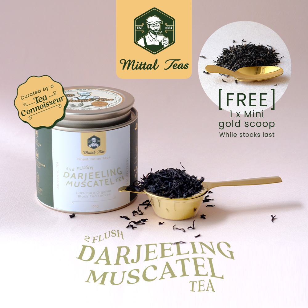 Mittal Tea, Finest Tea | 2nd Flush Darjeeling Muscatel Tea | Loose Leaf ...