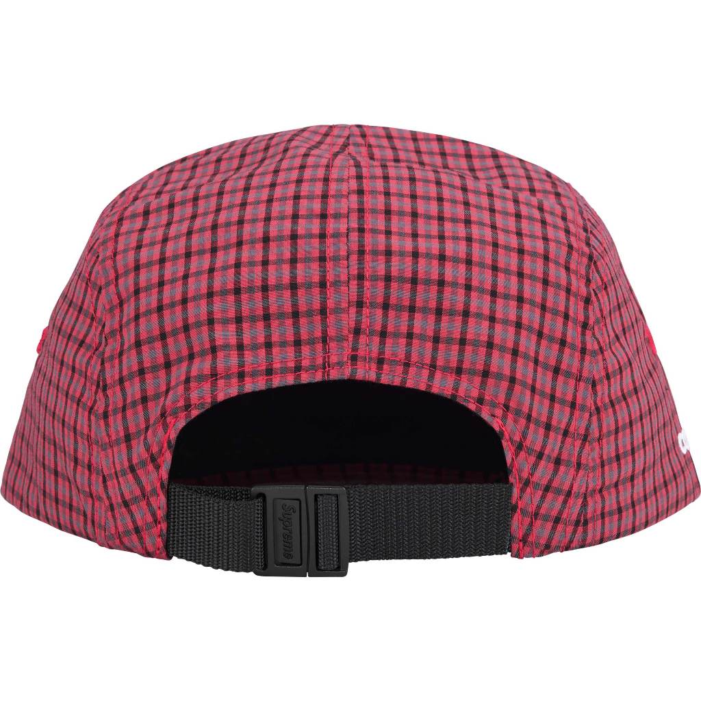 SS25 Supreme Cordura Plaid Camp Cap 