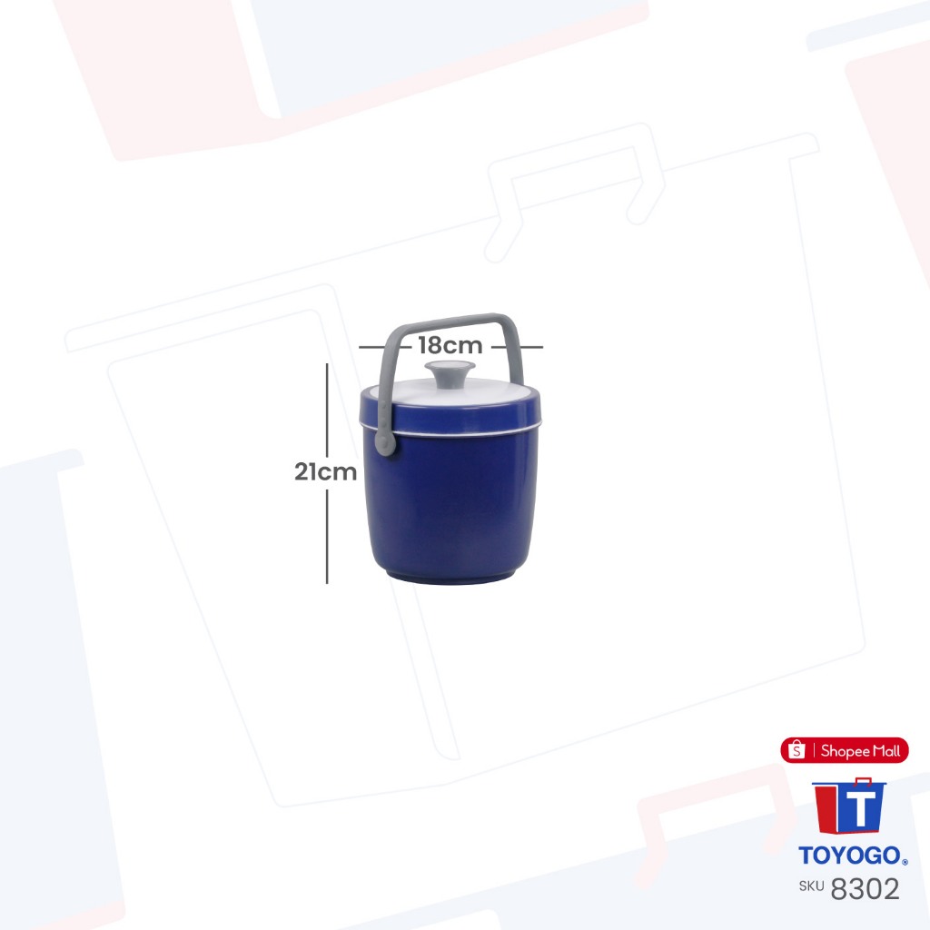 TOYOGO Hot & Cool Multipurpose Bucket 2.5L - 28L - (8302-8308) | Shopee ...