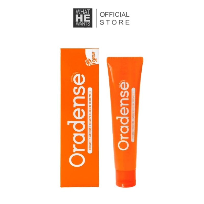 Oradense 1450PPM Fluoride Toothpaste 100g | Anticavity Solution | Vegan ...