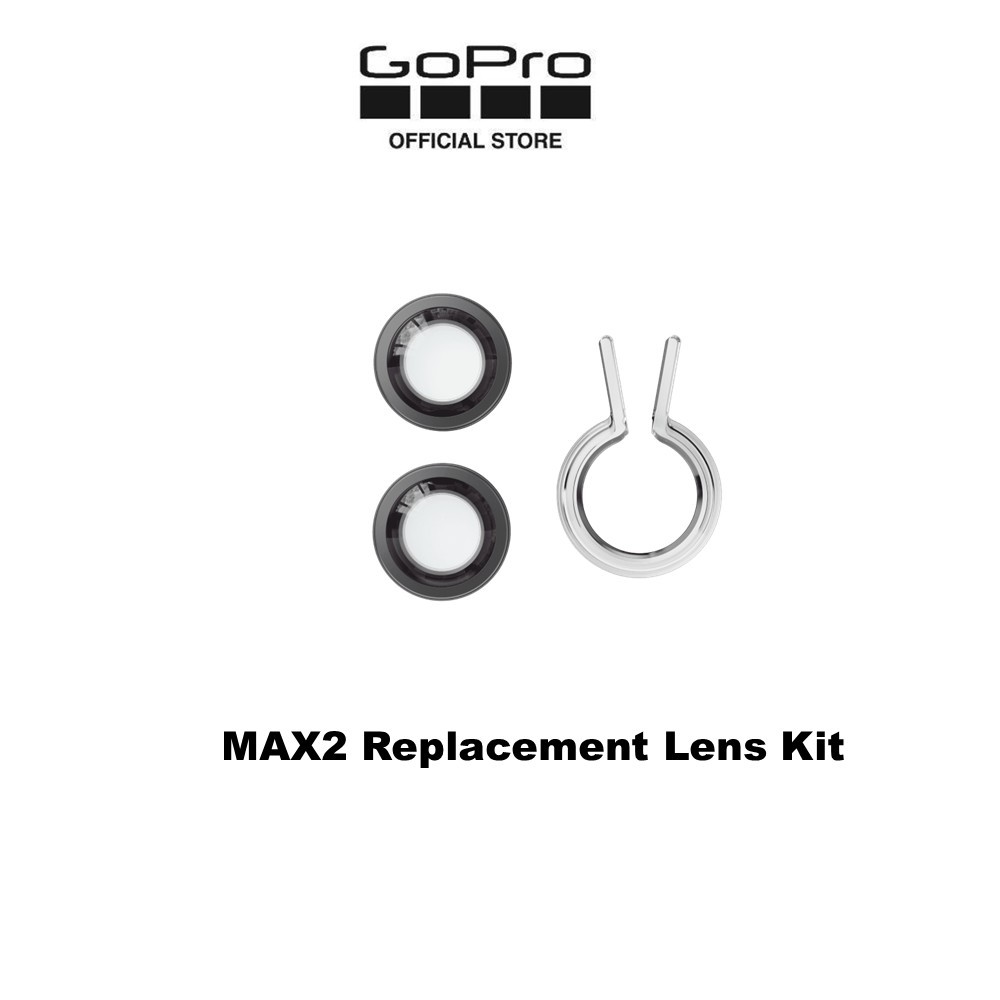 GoPro MAX2 Replacement Lens Kit (2 Premium Glass Lenses + Replacement ...