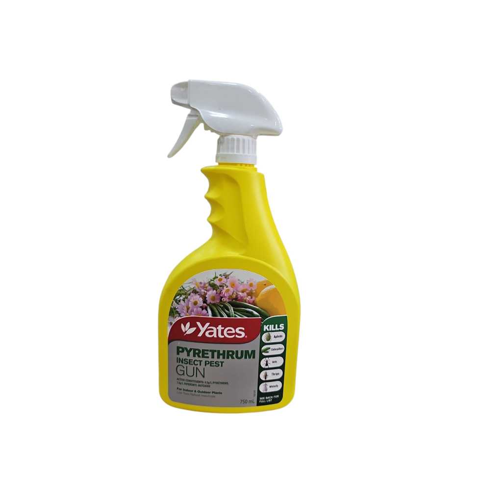 750ml Yates Pyrethrum Insect Pest Spray House Home Plants Gardening ...