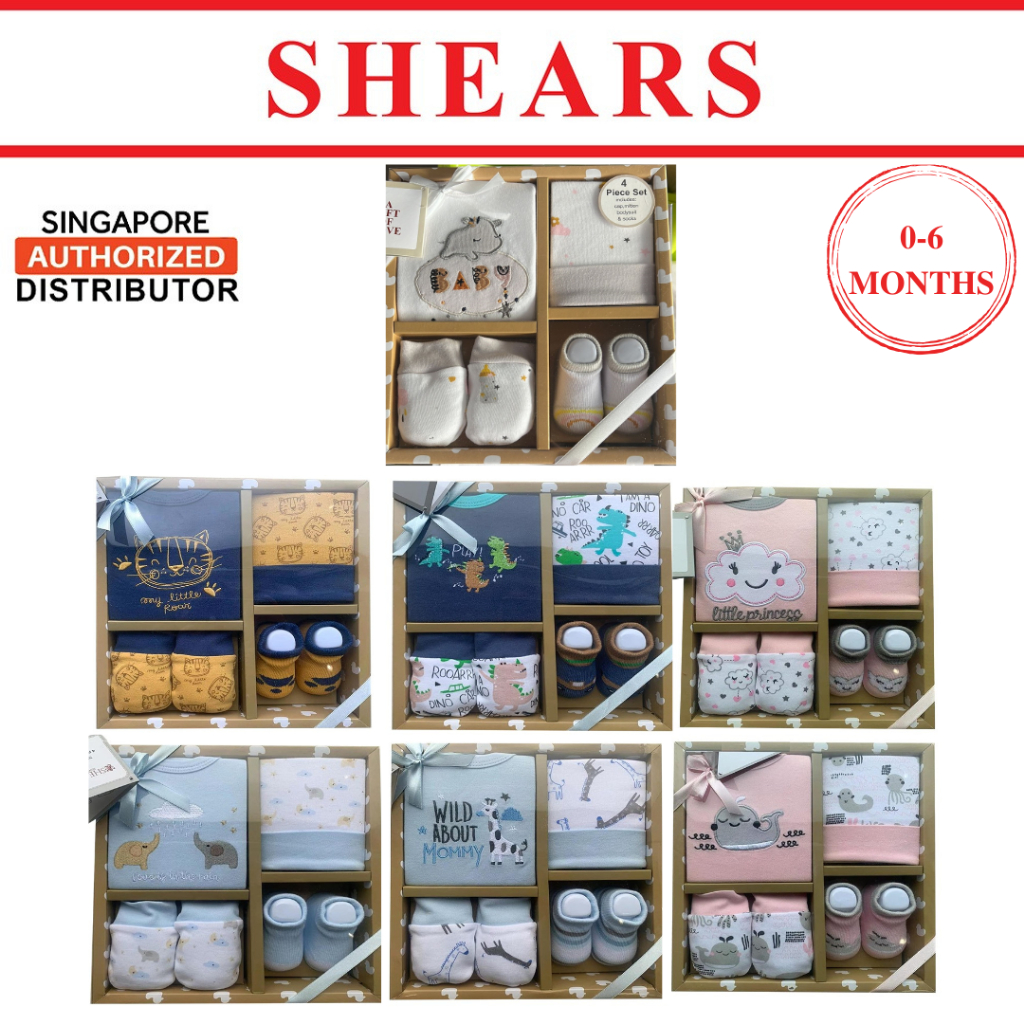 Shears Baby Gift Set Spring 4 Pcs Gift Set Ideal for Newborn | Shopee ...