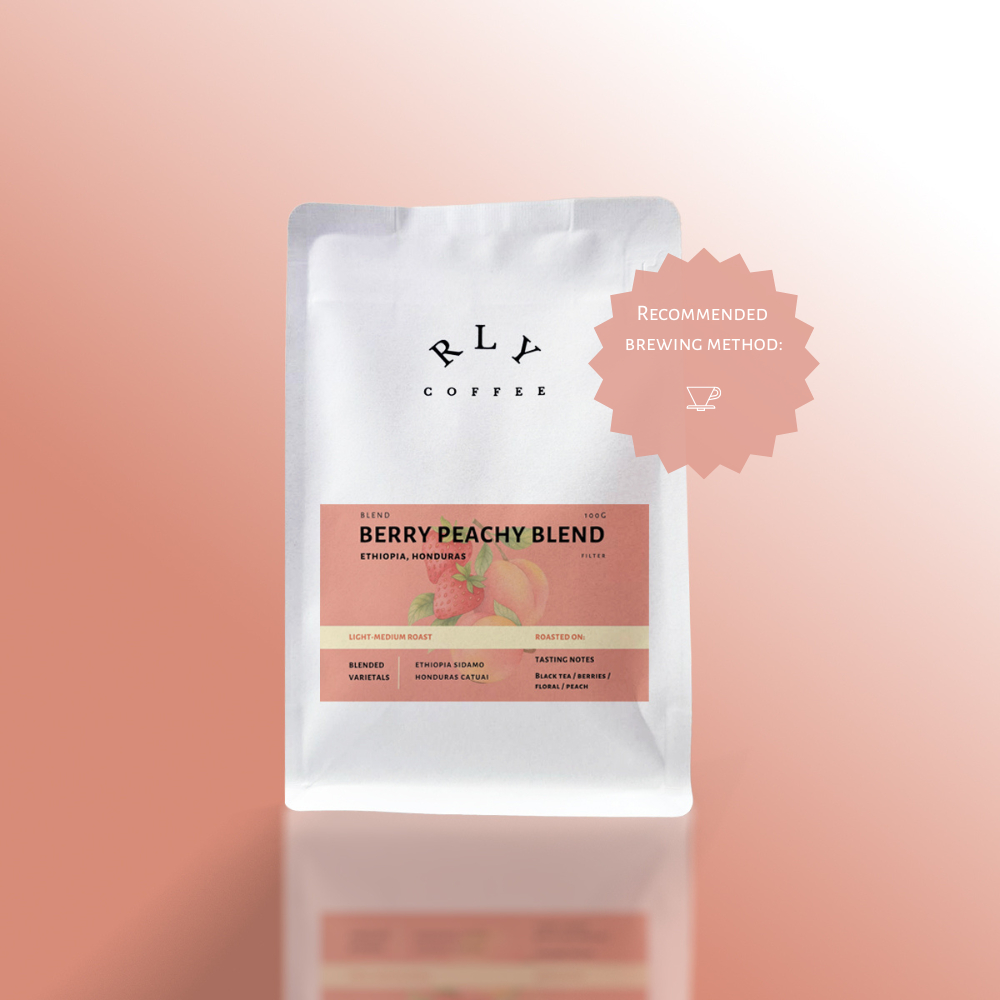 Rly Coffee - Berry Peachy Blend Coffee Beans [100g] | Shopee Singapore