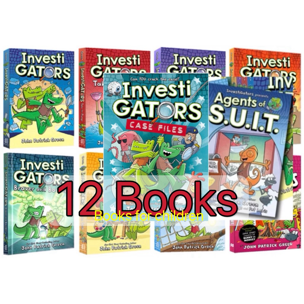 InvestiGators Set + Agents of S.U.I.T. (12 books) | Shopee Singapore