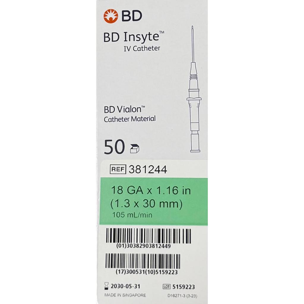 BD INSYTE IV CATHETER WITHOUT WING | Shopee Singapore
