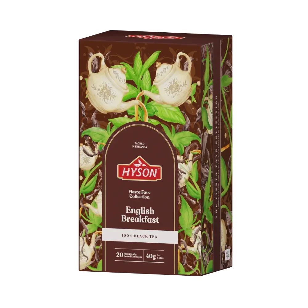 Hyson Festiva Timeless English Breakfast Tea – Bold Classic Black Tea ...