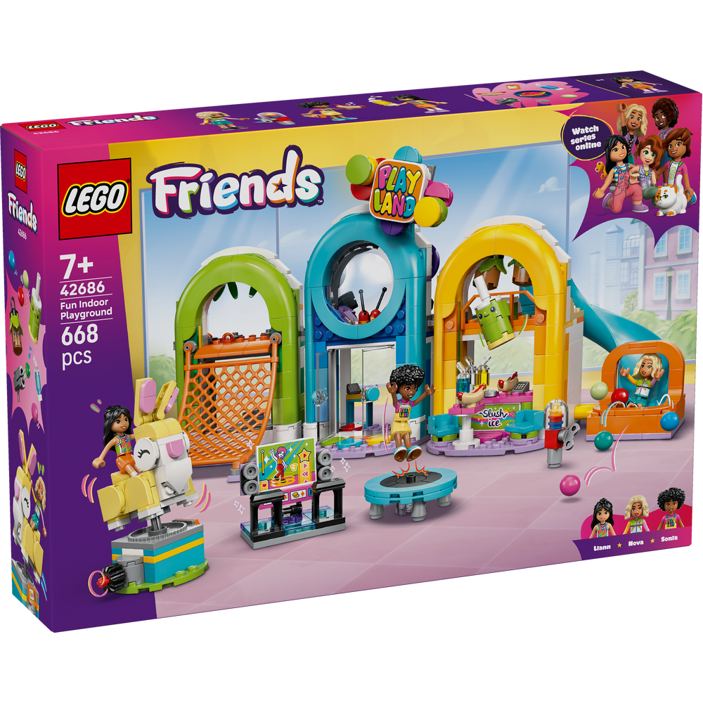 LEGO Friends 42686 Fun Indoor Playground | Shopee Singapore