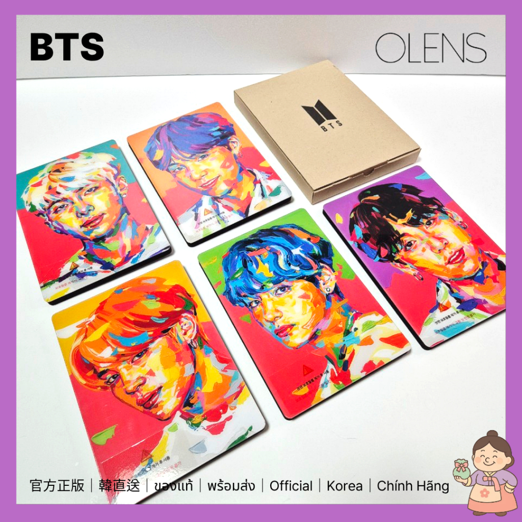BTS × OLENS Acrylic Art Frame | Wall & Stand Display | Korea Official ...