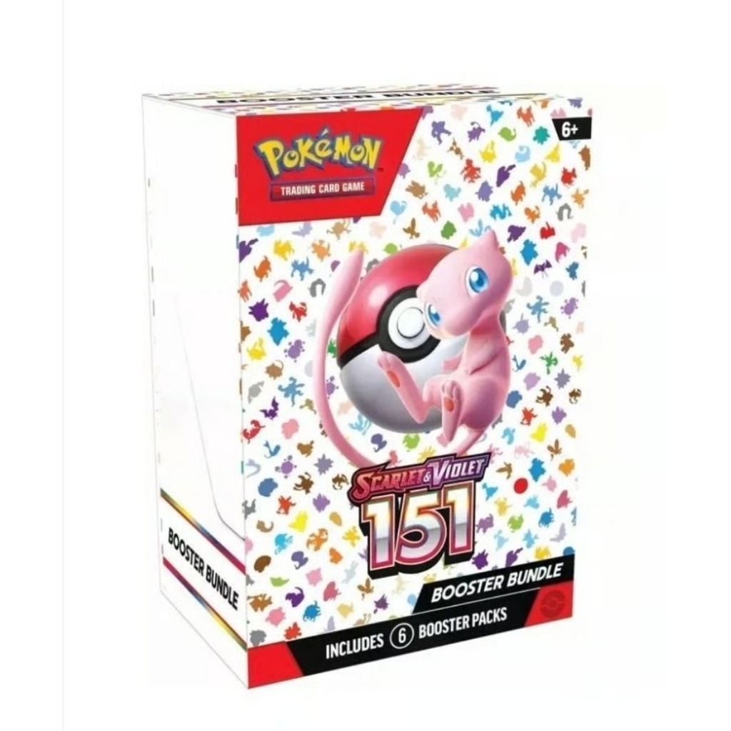 ポケモンカードゲーム　ポケモン151 Booster Bundle 3box Ready Stocks] Pokemon TCG SV3.5 Scarlet & Violet 151 Booster