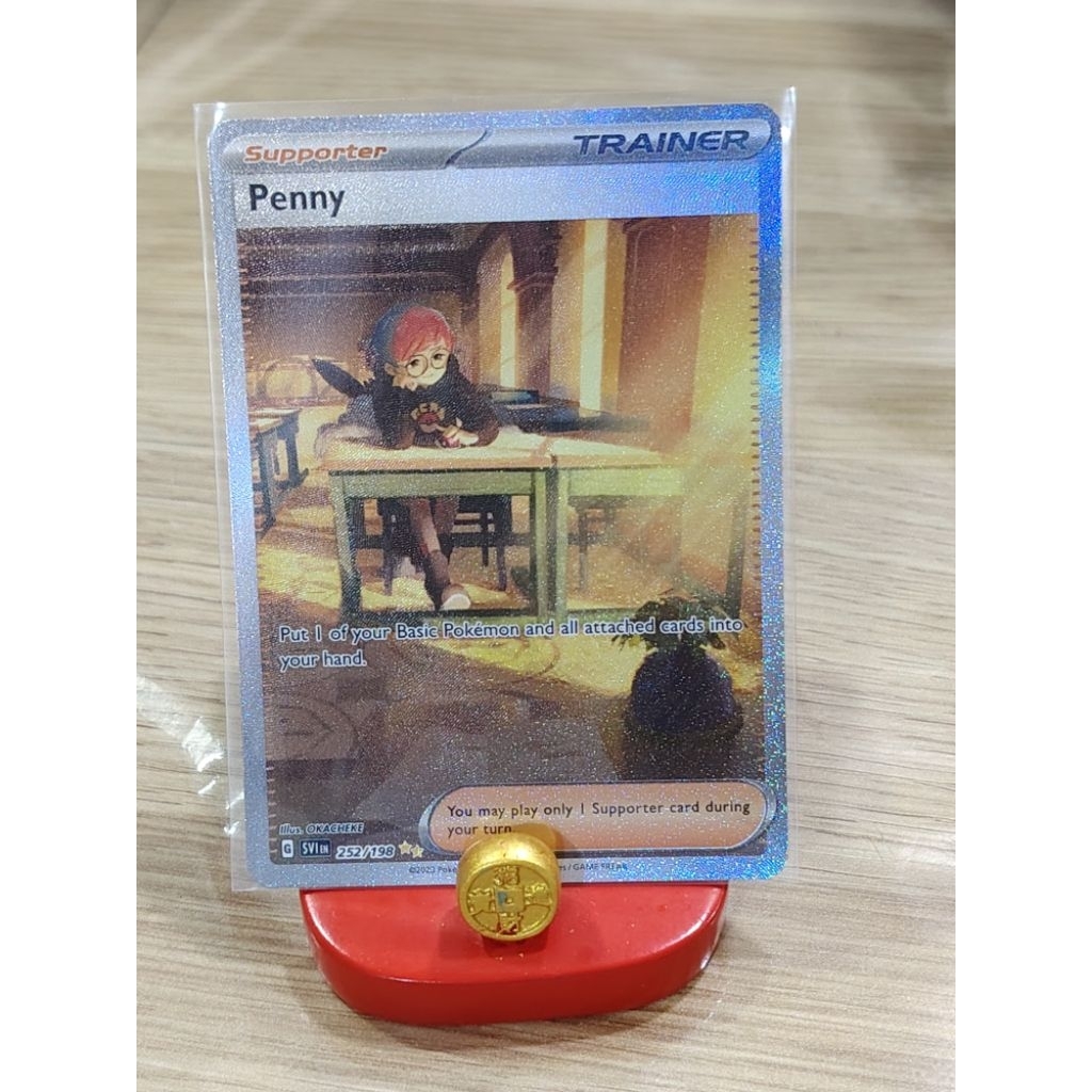 Penny - 252/198 - Special Illustration Rare Scarlet & Violet (Base Set)  Singles Pokemon TCG Trading Card Game | Shopee Singapore