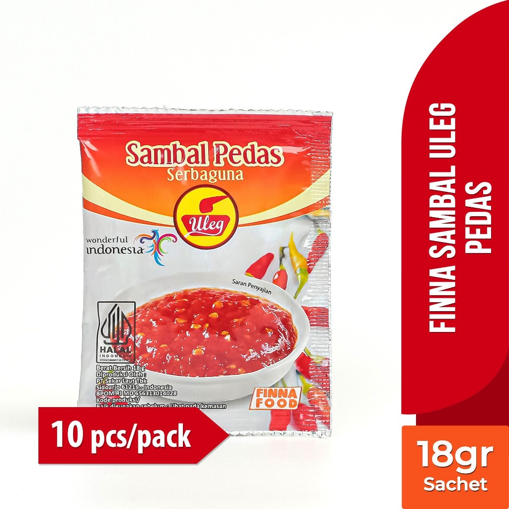 IndoSedap Uleg Sambal Sachet | Authentic Original Indonesian