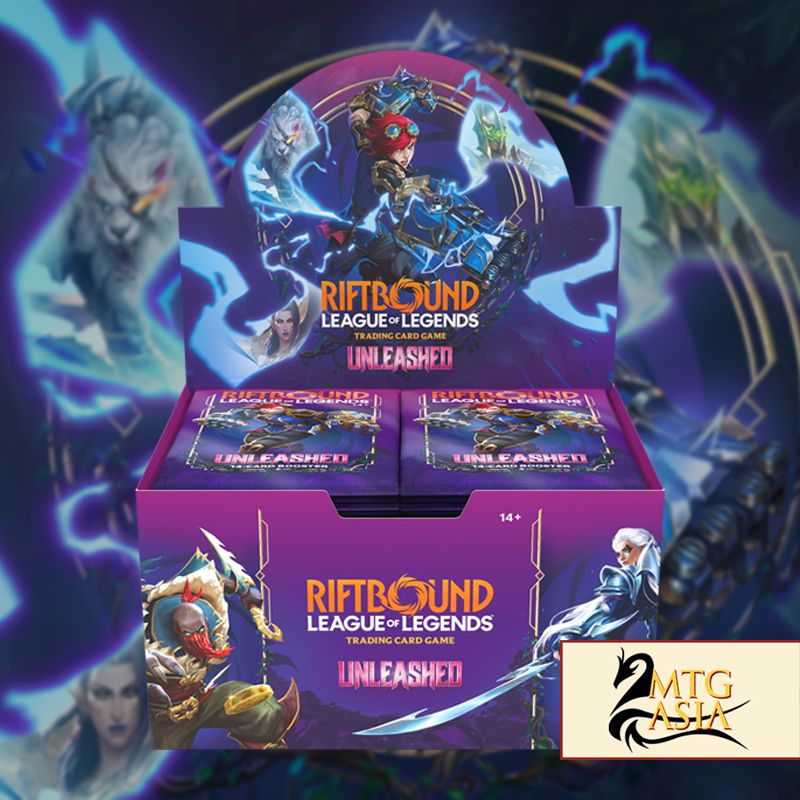 Ships Now!) Unleashed Booster Box RIFTBOUND: LEAGUE OF LEGENDS TCG
