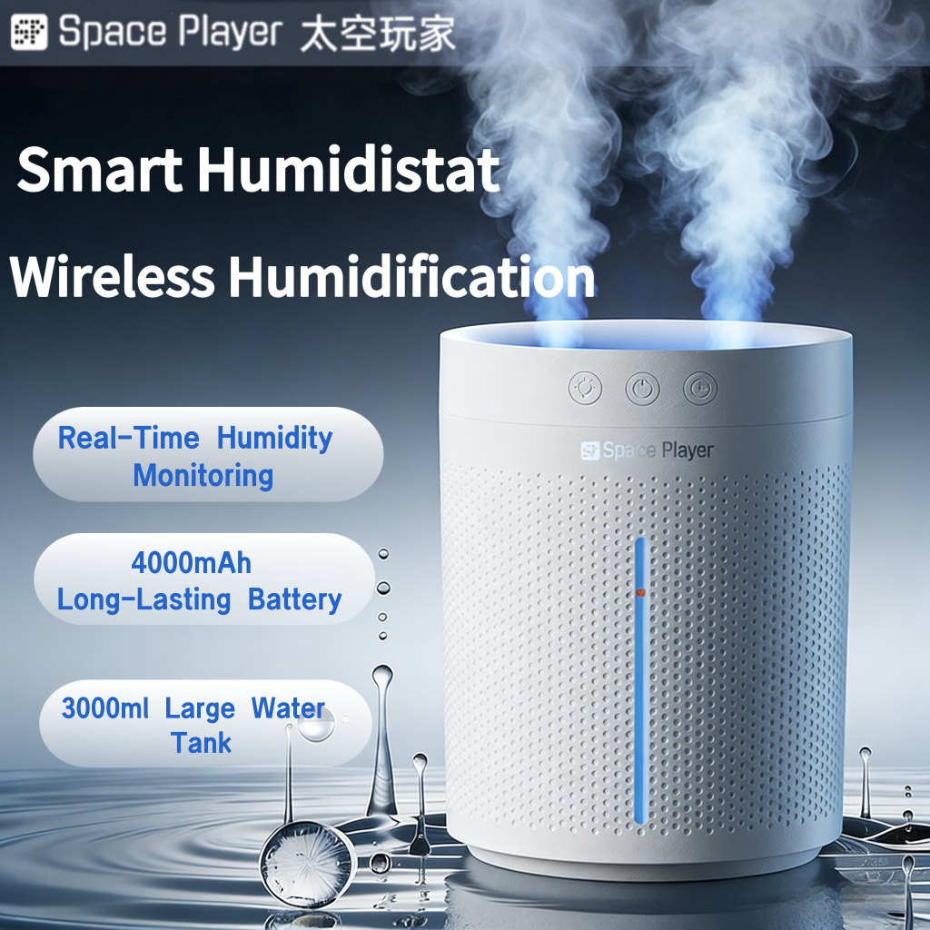 【SG】 Wireless Portable Humidifier & Air Diffuser purifier - Large ...