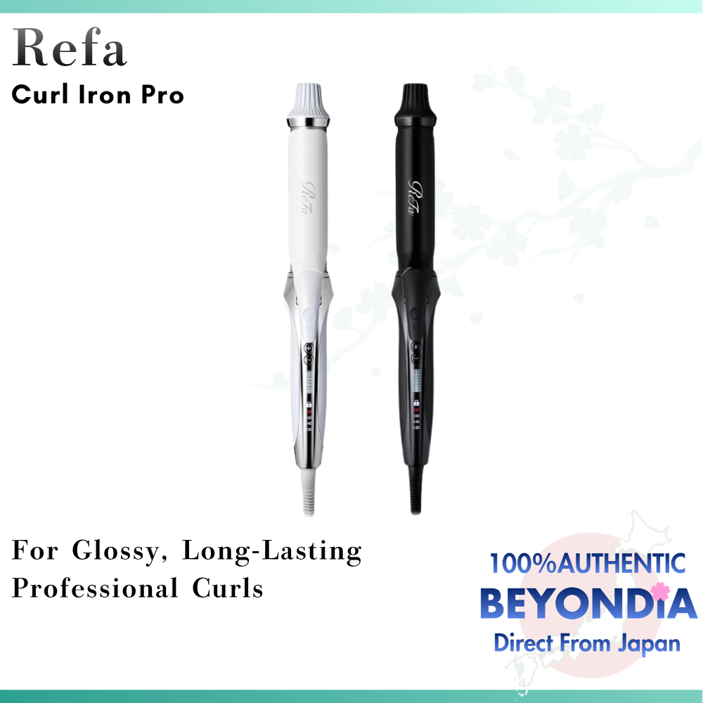 ReFa Curl Iron Pro | Professional Hair Curling Iron | 19mm / 26mm