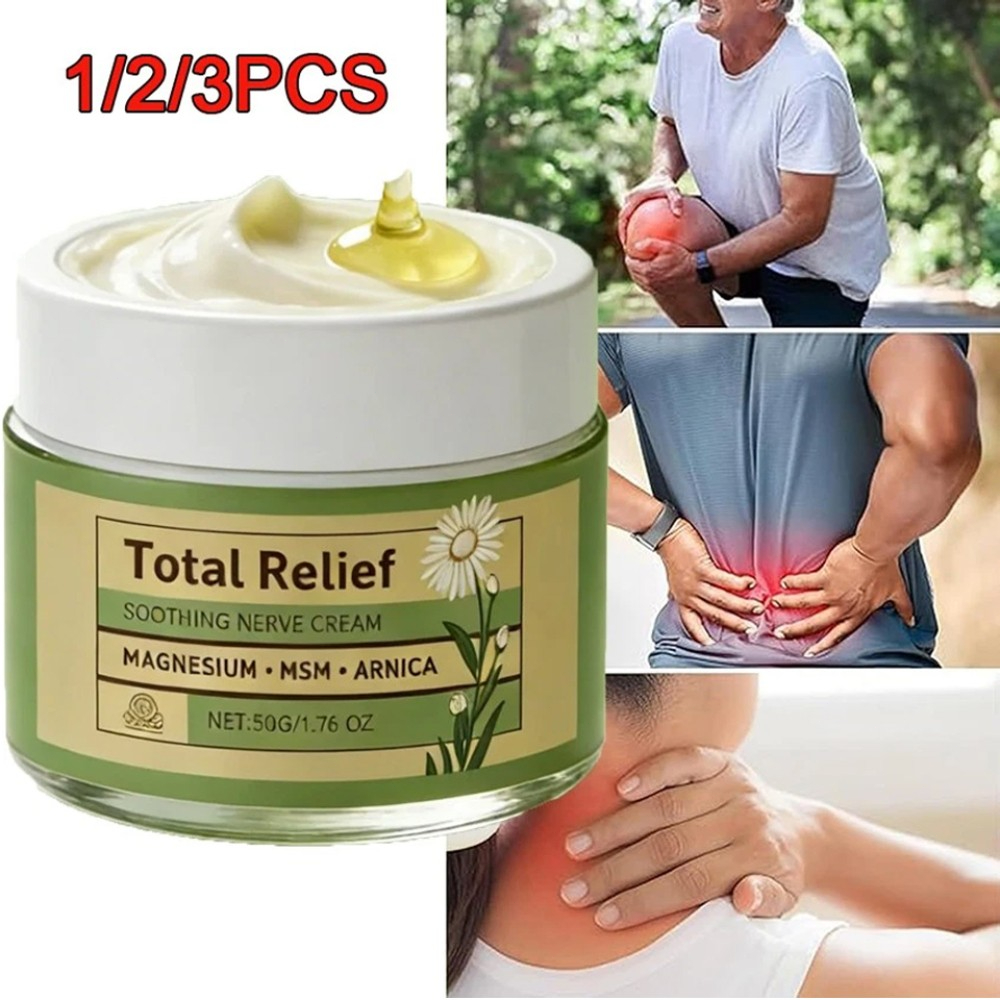 Sg Stock Total Relief Soothing Cream | Magnesium MSM Arnica | Muscle ...