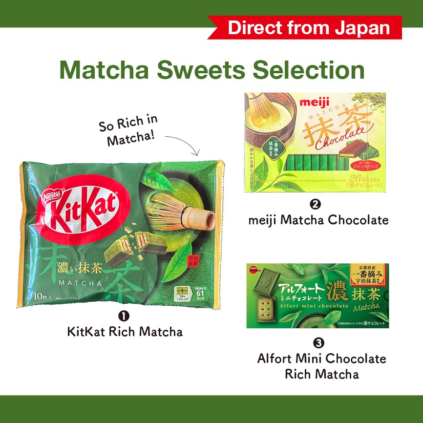 [Direct from Japan]Matcha Sweets Selection |KitKat Rich Matcha10 pieces ...