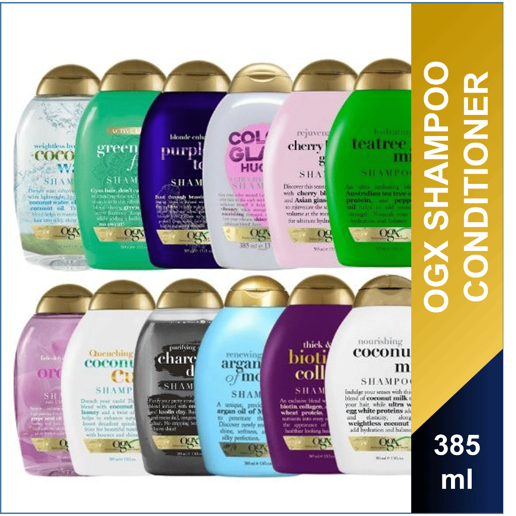 OGX Shampoo Conditioner, 385ml | Shopee Singapore