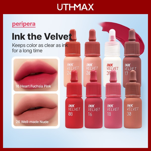 [peripera] Ink The Velvet Lip Tint 4g | Shopee Singapore