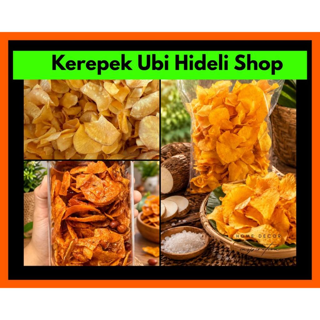 NEW ARRIVAL UBI PEDAS BASAH ASLI KAMPUNG HI DELI SHOP HOMEMADE KEREPEK ...