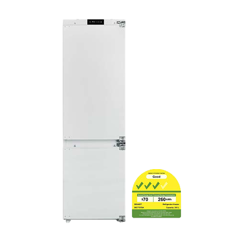 BRANDT BIC7757DA FULLY INTEGRATED COMBI FRIDGE(242L)(Front Panel NOT ...
