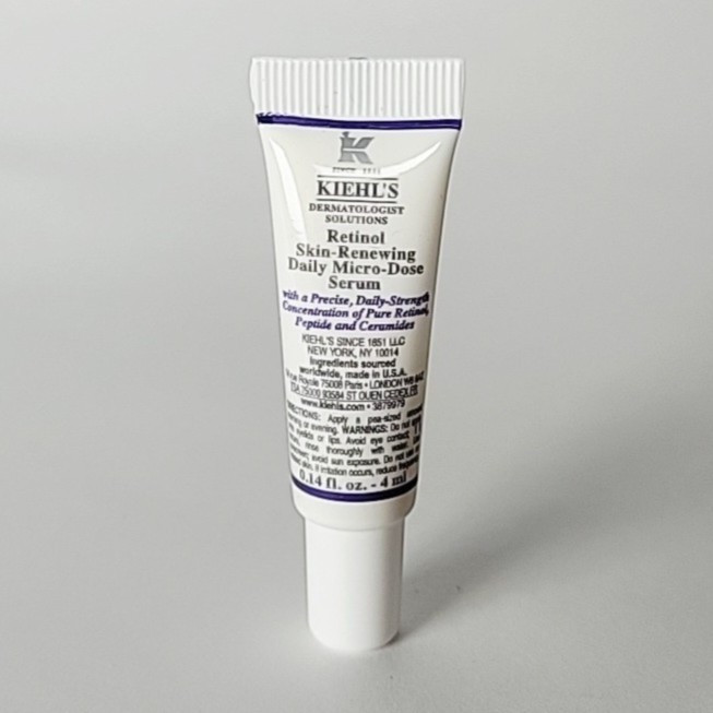 KIEHL'S Retinol Skin-Renewing Daily Micro-Dose Serum Ceramides Peptides ...