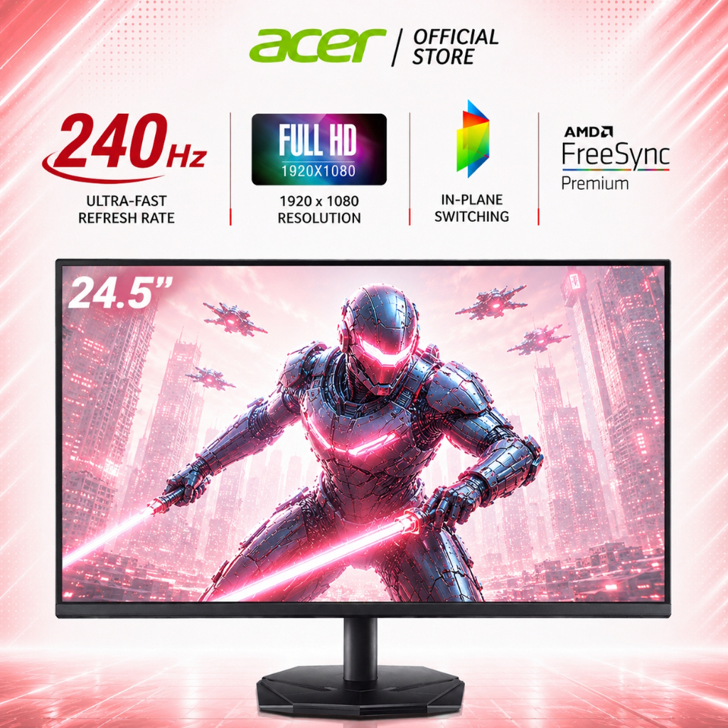 240Hz refresh Rate] Acer KG251Q W3 24.5-Inch Full HD IPS Gaming