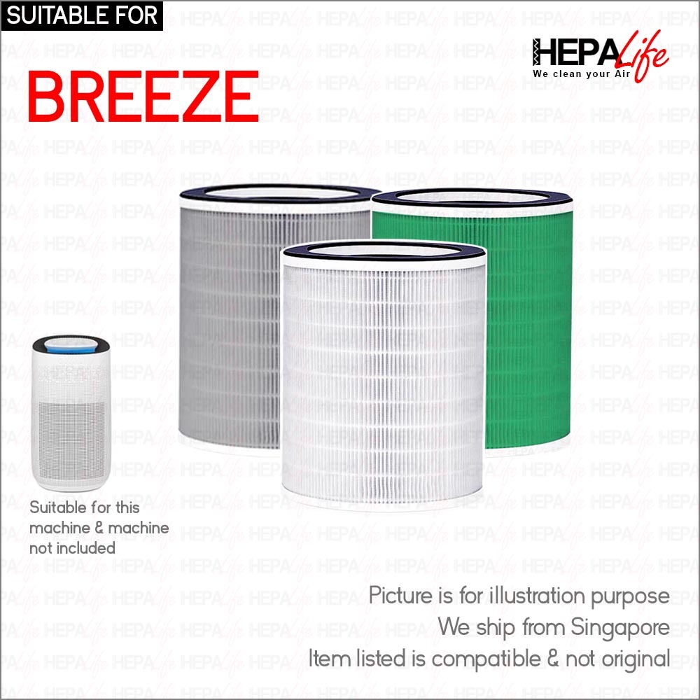 Breeze Compatible 3-in-1 HEPA H13 filter | Shopee Singapore
