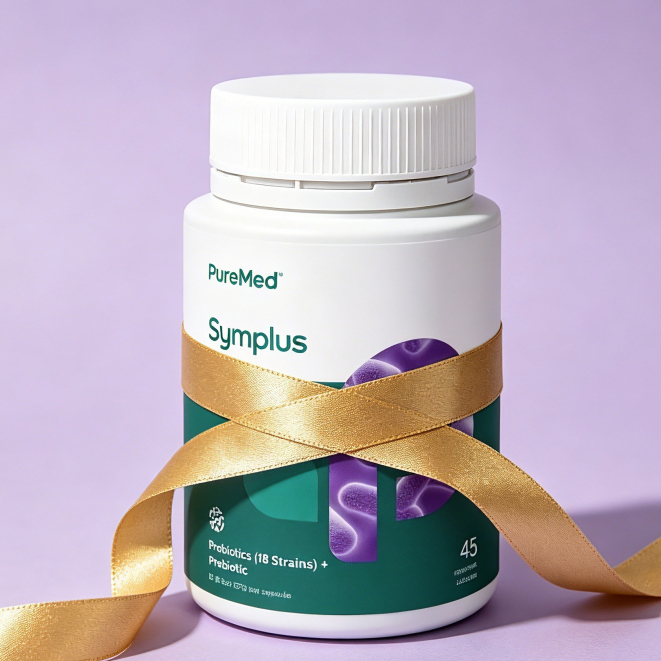 【SG Stock】PureMed Symplus 18 Probiotics + 1 Prebiotic 45 capsules (Calm ...