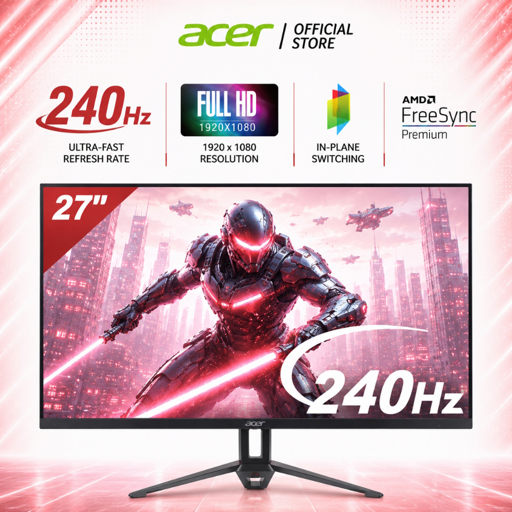 [240Hz Refresh Rate] Acer KG273 W3 27