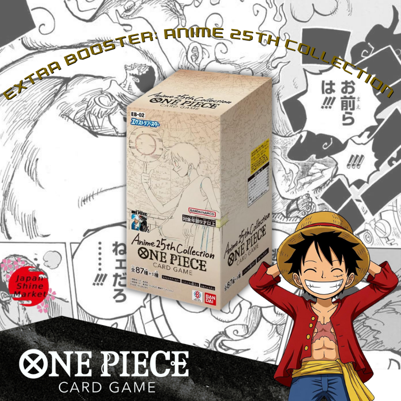 BANDAI ONE PIECE CARD Extra Booster: Anime 25th Collection BOX EB-02  Ready Stock | Shopee Singapore