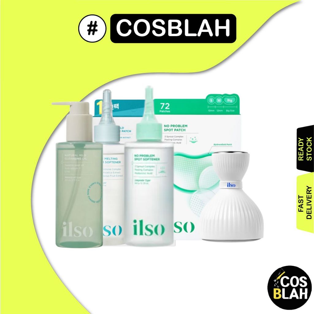 Ilso Super Melting Sebum Softener 150ml + Cotton Pads 40 Pcs / Cooling ...