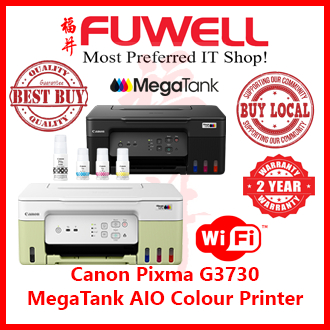 FUWELL - Canon Pixma Ink Efficient G3730 [Print | Scan | Copy] Megatank ...