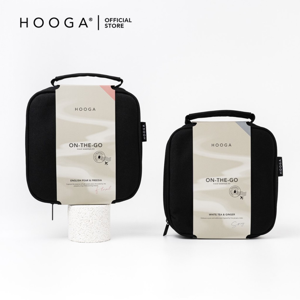Hooga Black Series On-The-Go Travel Essential Kit (6 PIECES) | Travel ...